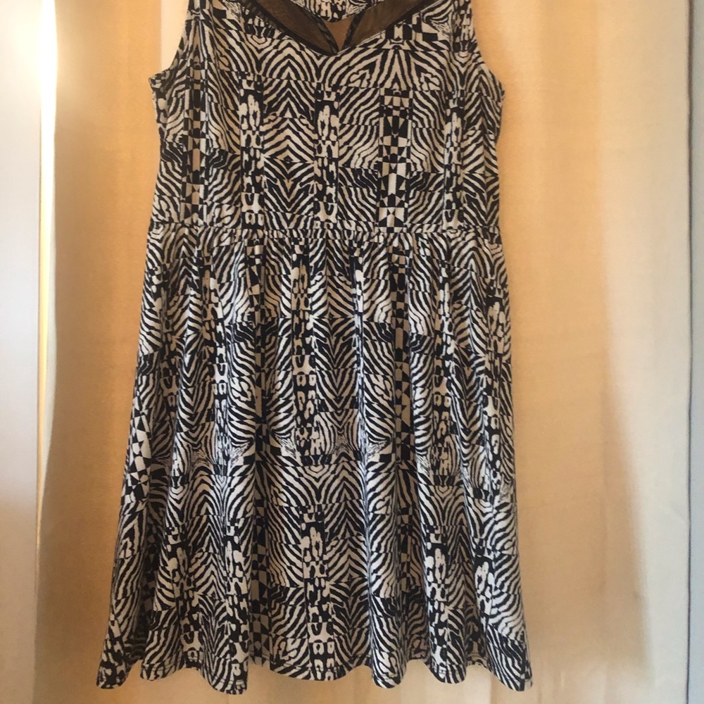 Black and White Dress